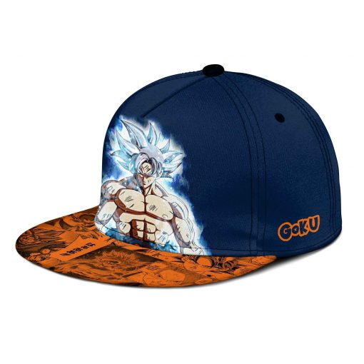 Goku Ultra Instinct Cap Hat Custom Anime Dragon Ball Snapback GOTK2402