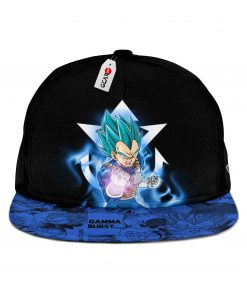Vegeta Blue Cap Hat Custom Anime Dragon Ball Snapback GOTK2402