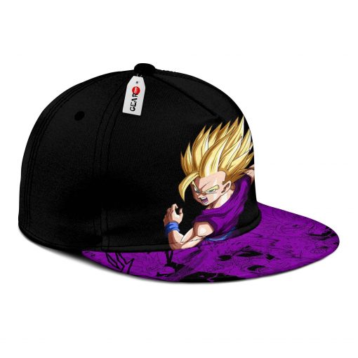 Gohan SSJ Cap Hat Custom Anime Dragon Ball Snapback GOTK2402