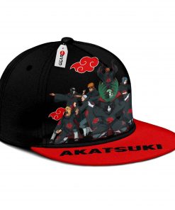 Akatsuki Snapback Hat Custom NRT Anime Hat GOTK2402